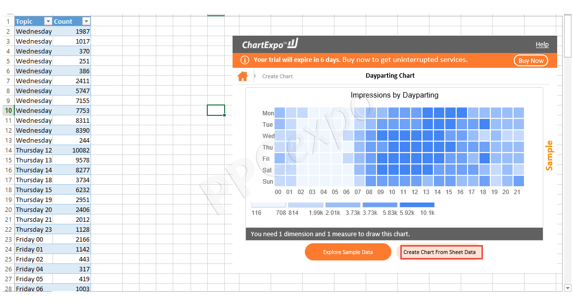 使用 Excel 分析数据