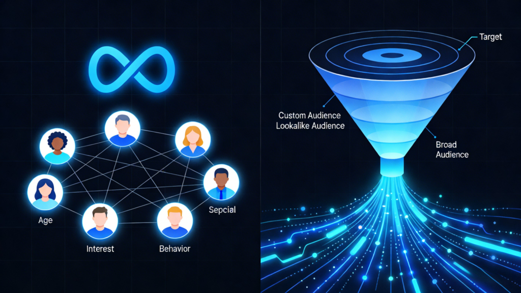 Meta 广告受众定向完全指南：Custom、Lookalike 与兴趣定向怎么选？